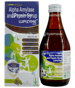 LUPIZYME PLUS CARDAMOM FLAVOUR SYRUP 200ML